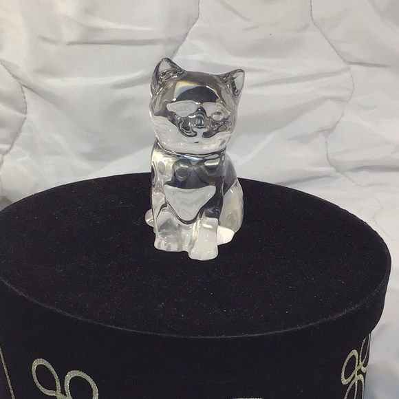 Princess House Accents Princess House Lead Crystal Cat